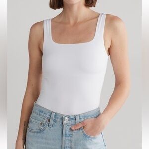 NWOT Good American Good Form Modern Tank Bodysuit in size M (GA size 2)